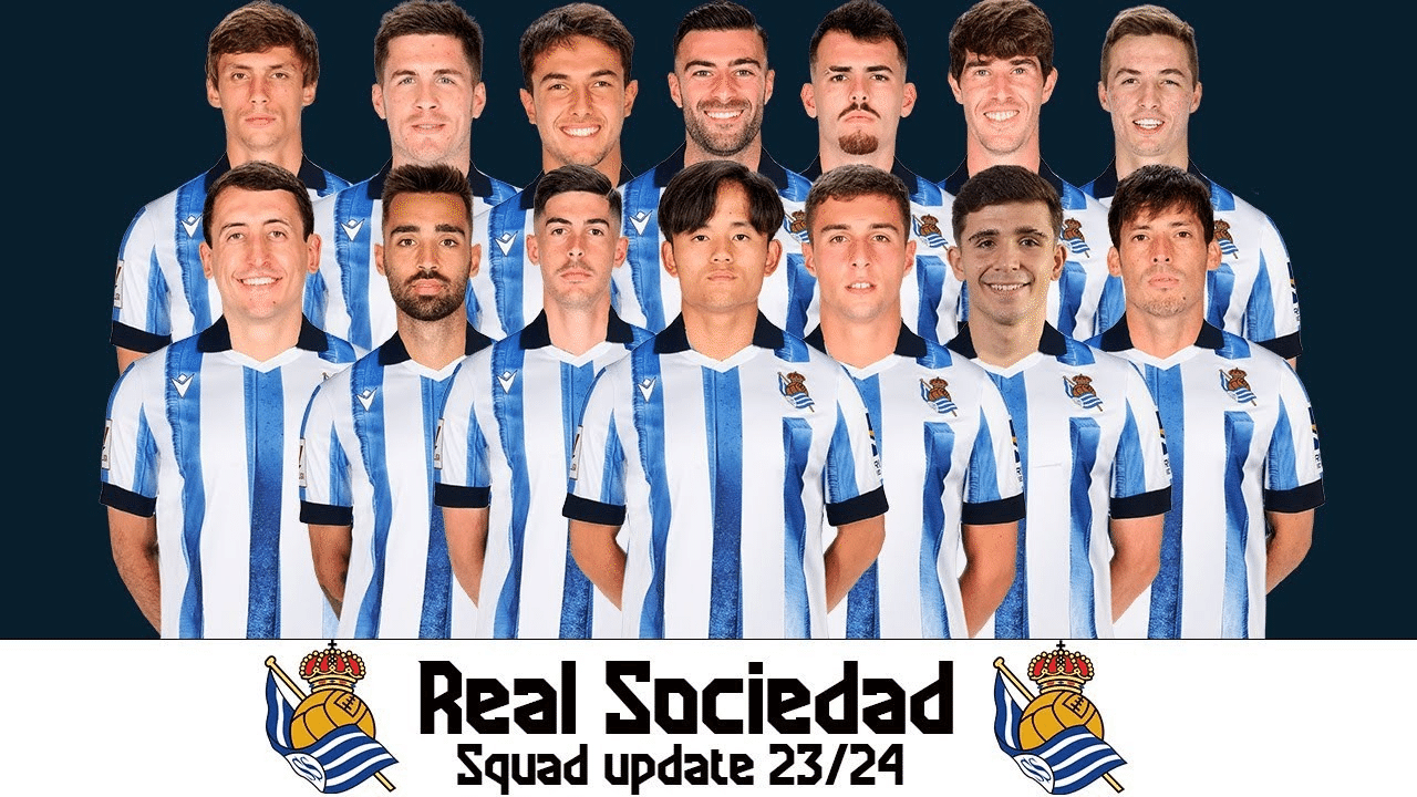 Danh sách Real Sociedad cầu thủ cập nhật mới nhất